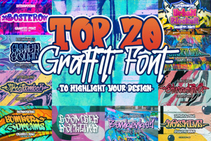 picture of Top 20 Graffiti Unique Fonts to Highlight Your Designs
