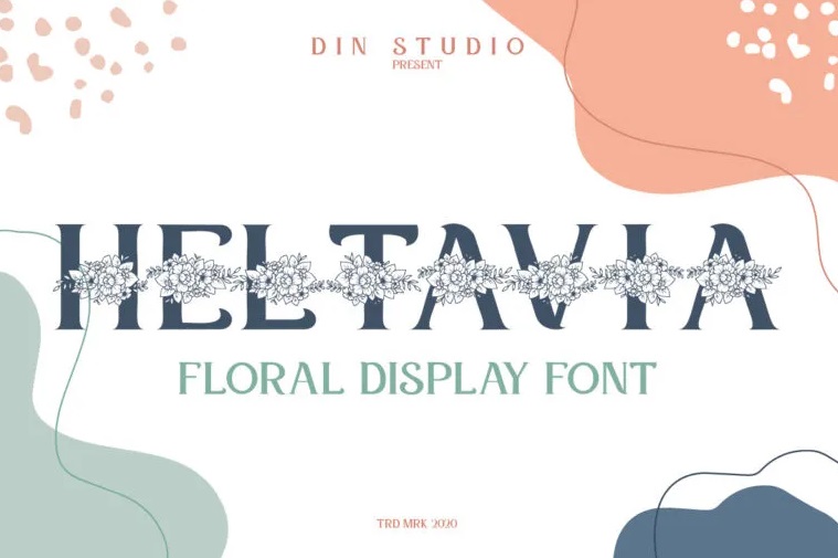 display fonts