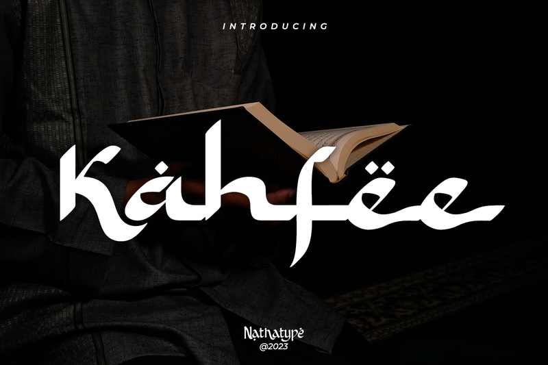 Kahfee Display Font