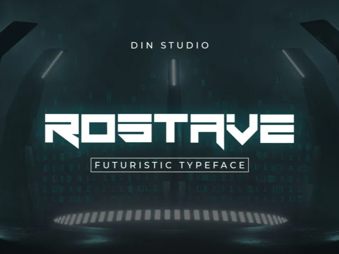 futuristic sci-fi font