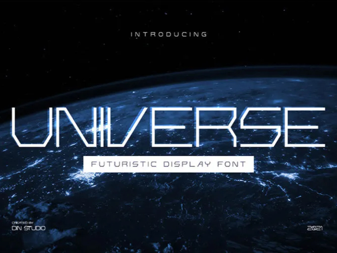 futuristic sci-fi font