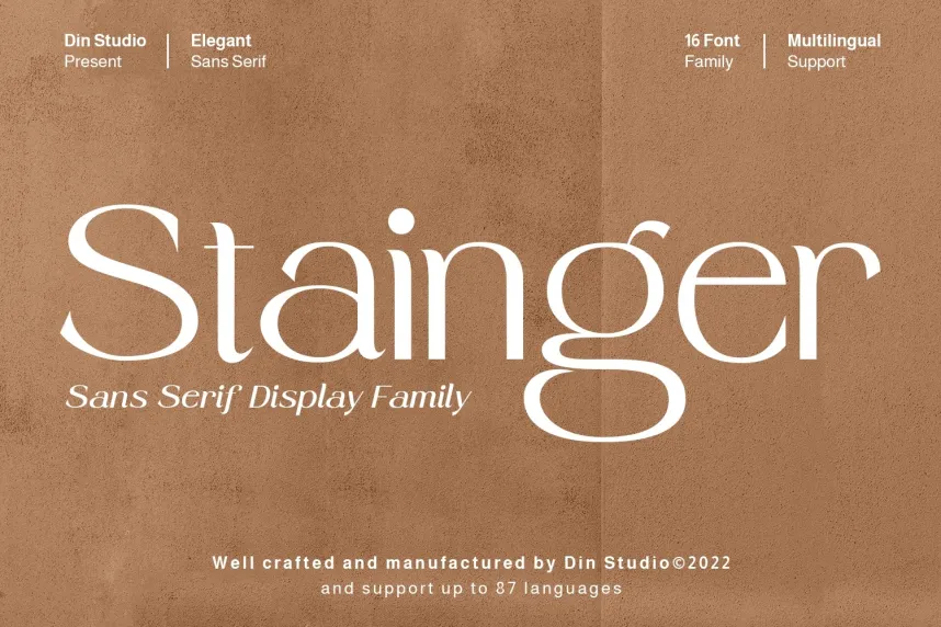 Luxury font