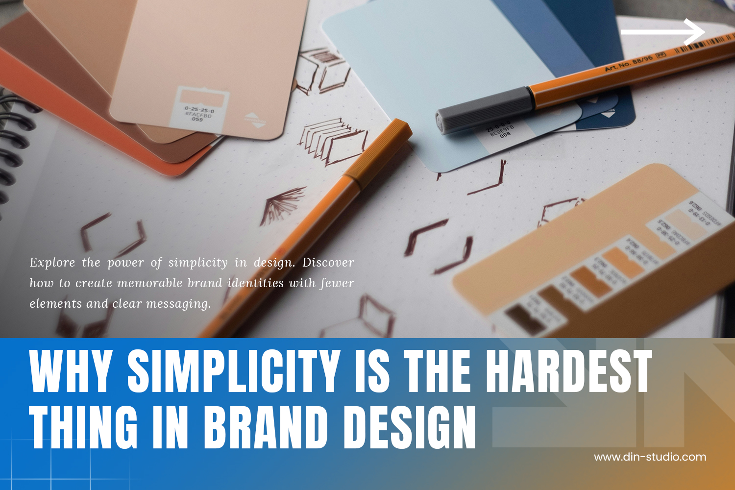 Why Simplicity is The Hardest Thing in Brand Design - Din Studio