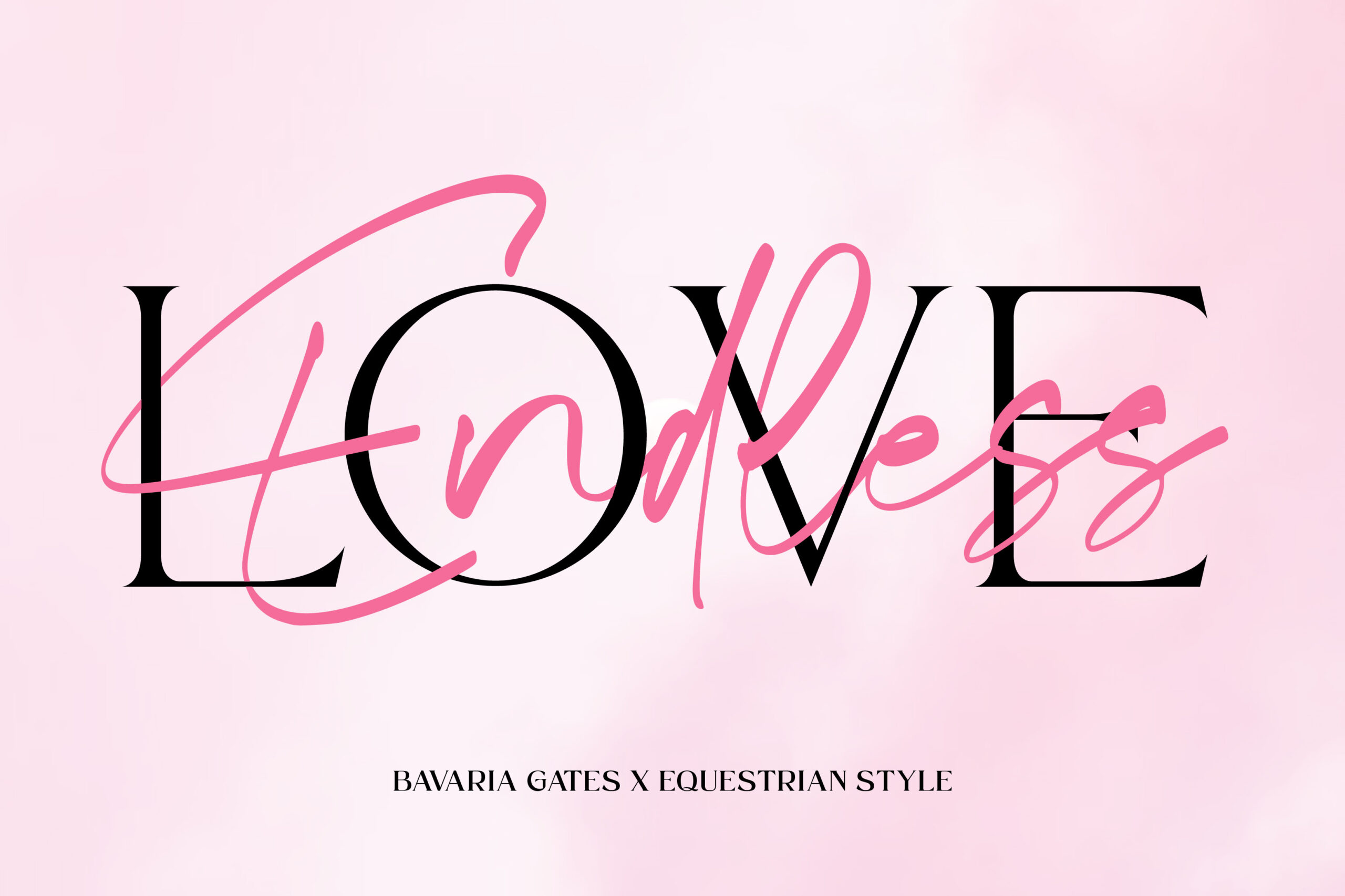 overlapping font pairing