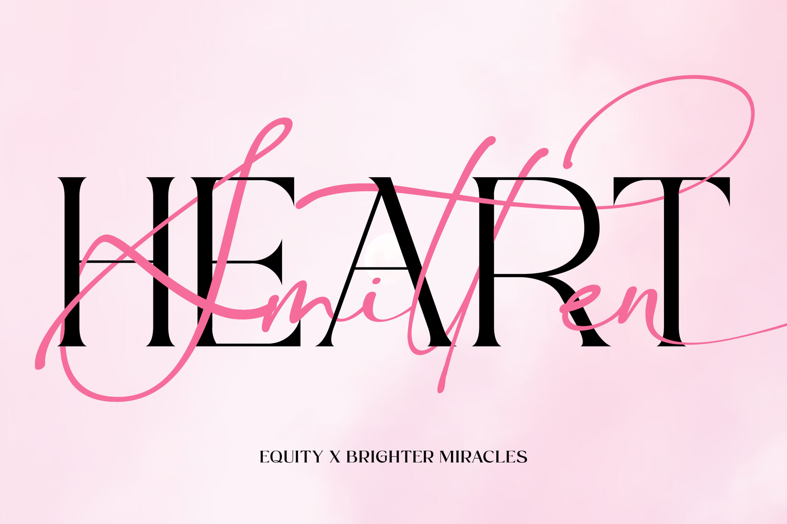 overlapping font pairing