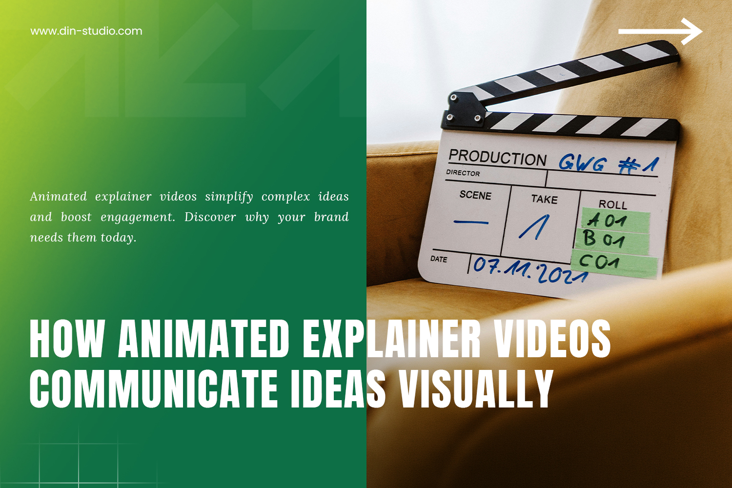 Informational Video How Animated Explainer Videos Communicate Ideas Visually - Din Studio