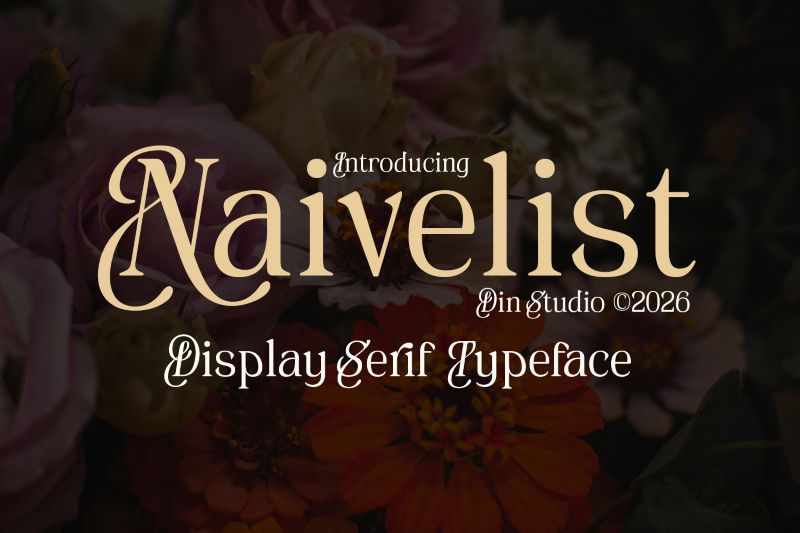 modern elegant serif font
